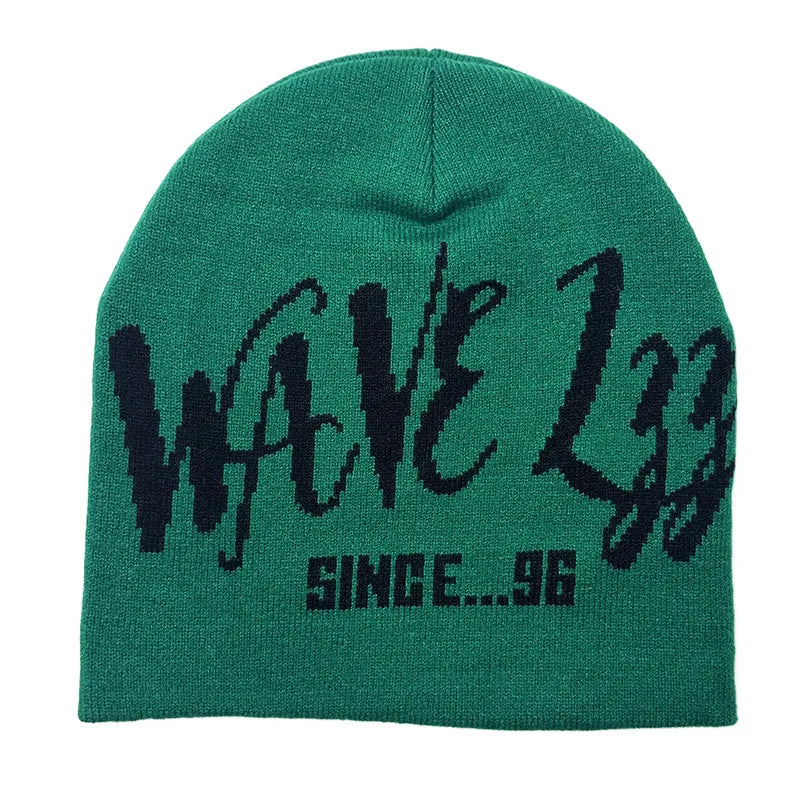Star Pattern Knit Hat Jacquard Warm Beanies for Women Men Winter Autumn Outdoor Skullcap Skiing Hat Y2K Cold Hat Hip Hop Cycling