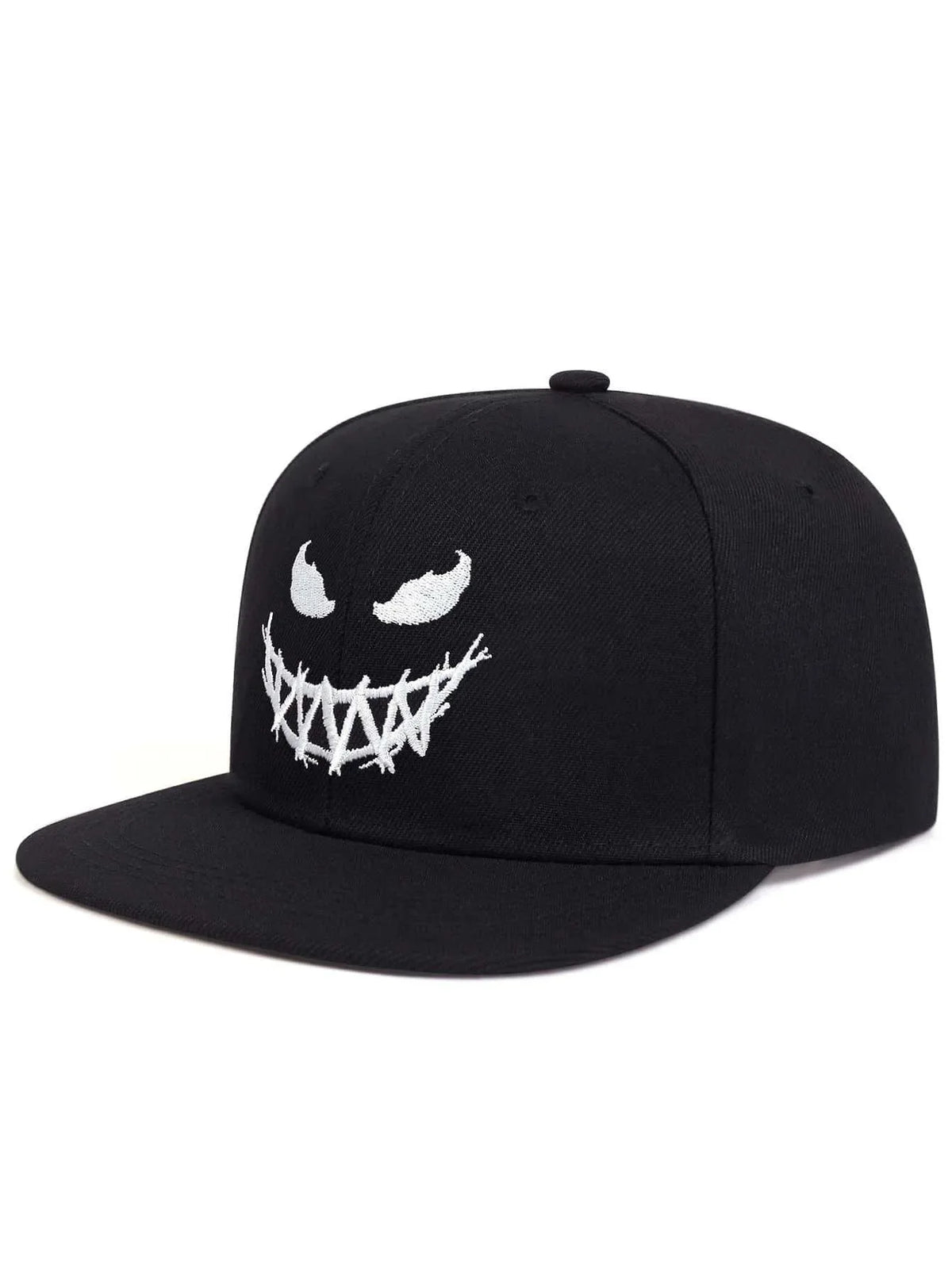 Youth Hip Hop Flat Brim Baseball Cap Outdoor Street Dance Hat for Men Fashion Snapback Adjustable Breathable Cotton