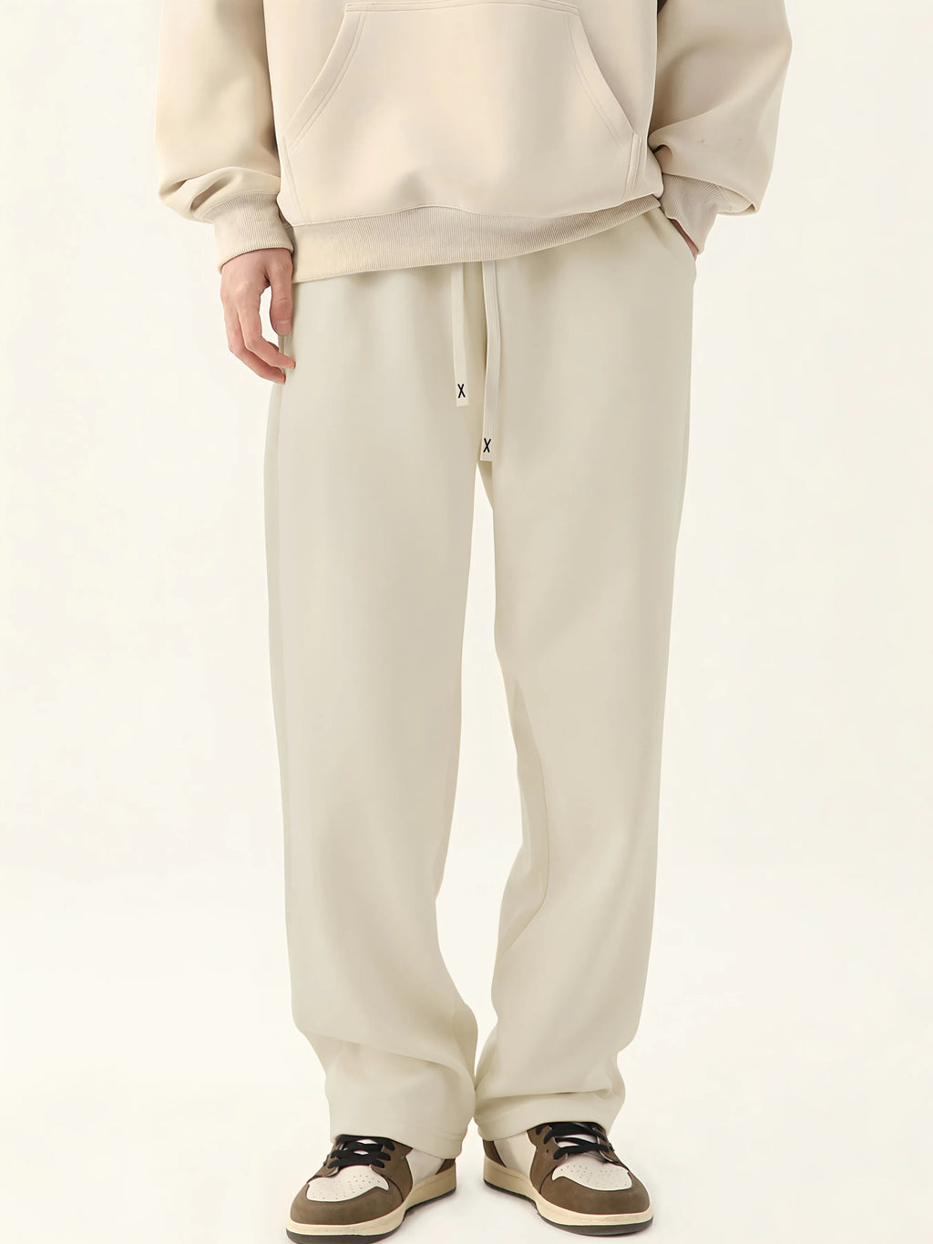Neutral Baggy Jogger Sweatpants