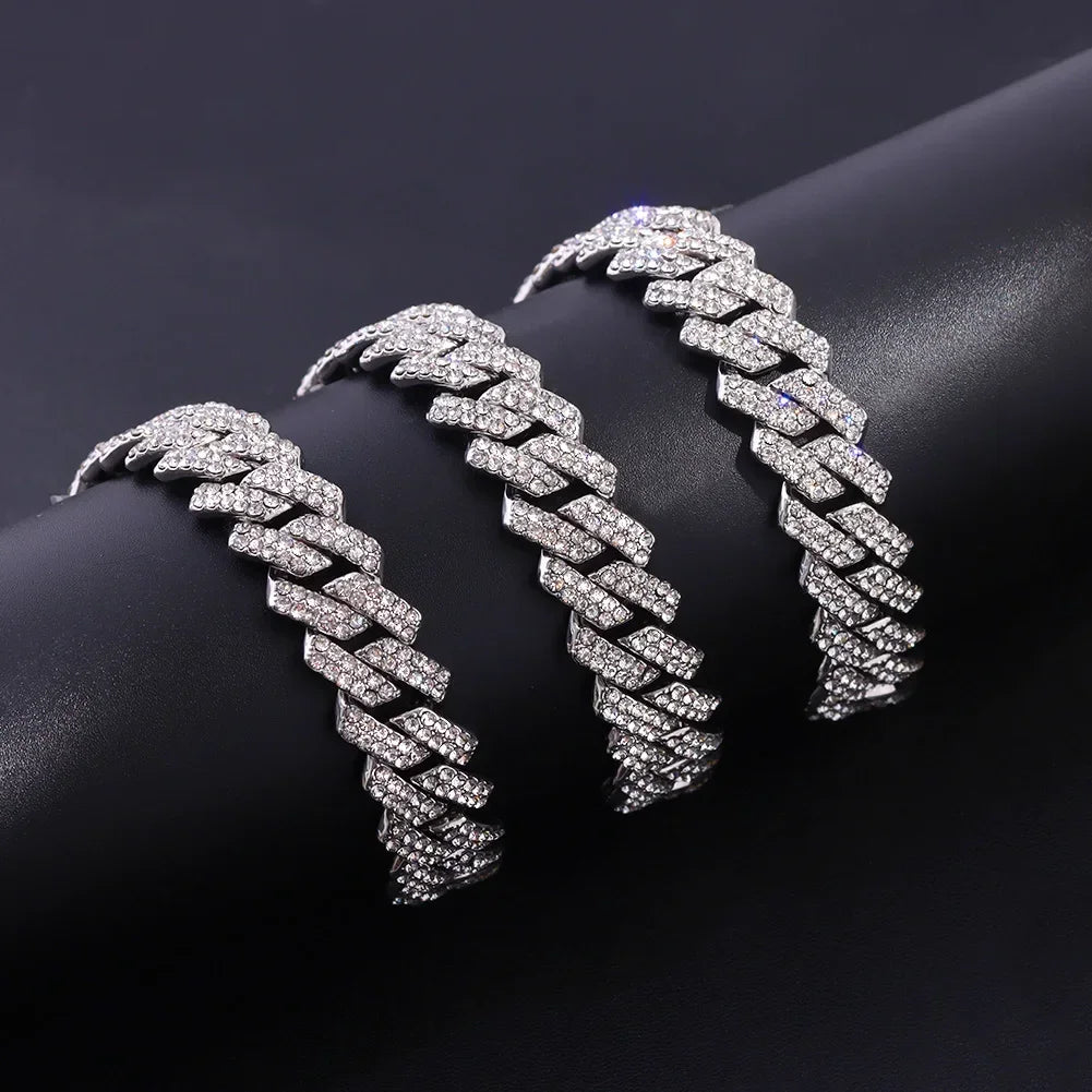 20-Inch Double-Drain Cuban (Edition Sparkling Diamond)