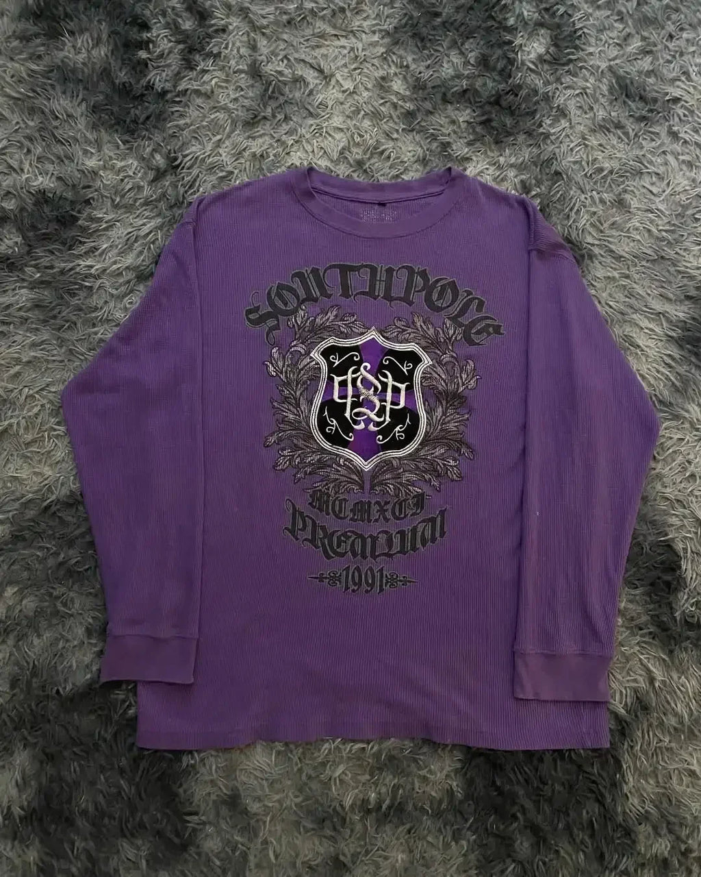 Southpole Y2K Gothic T-Shirt Long Sleeve Unisex Harajuku Streetwear |Hip Hop Letter Print Oversized Casual Shirt  Summer Fashion
