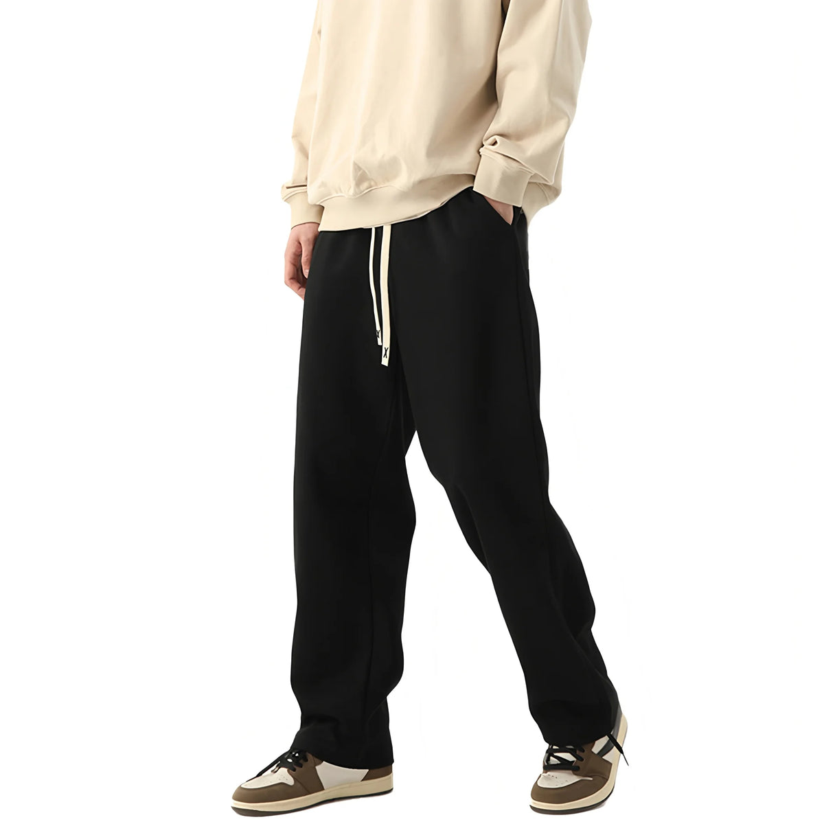 Neutral Baggy Jogger Sweatpants