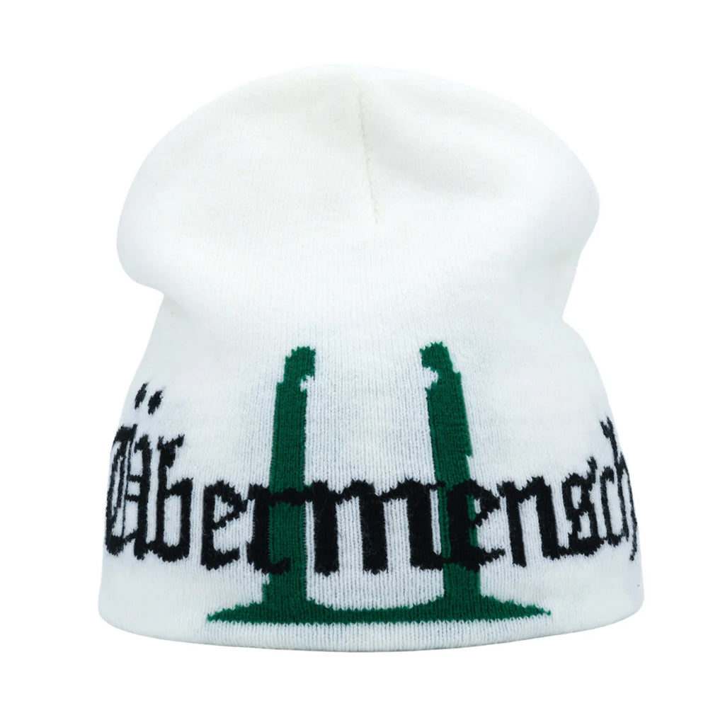 New Fashion Letter Autumn Winter Beanies for Women Men Outdoor Y2K Skullcap Warm Skiing Hat Cold Hat Hip Hop Cycling Knit Hat