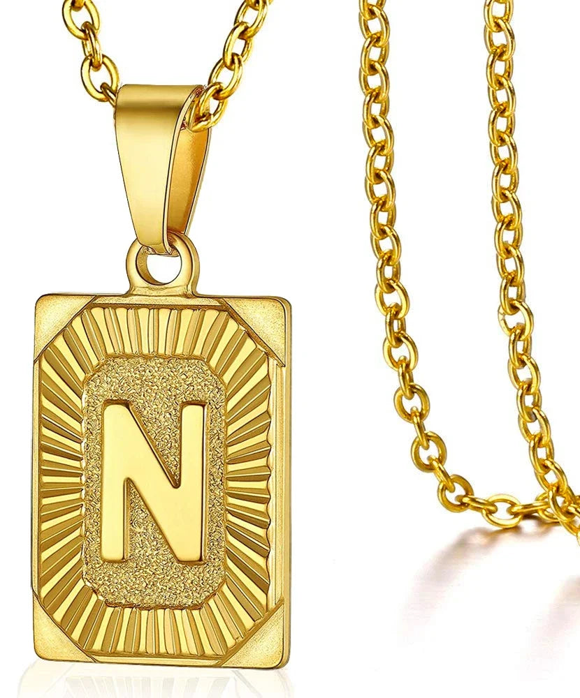 Initial Pendant Necklace