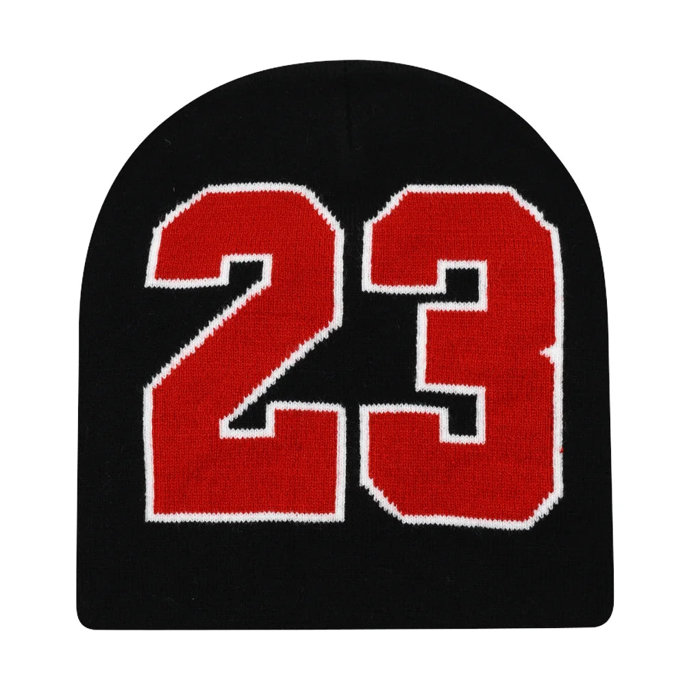 New Fashion Letter Autumn Winter Beanies for Women Men Outdoor Y2K Skullcap Warm Skiing Hat Cold Hat Hip Hop Cycling Knit Hat