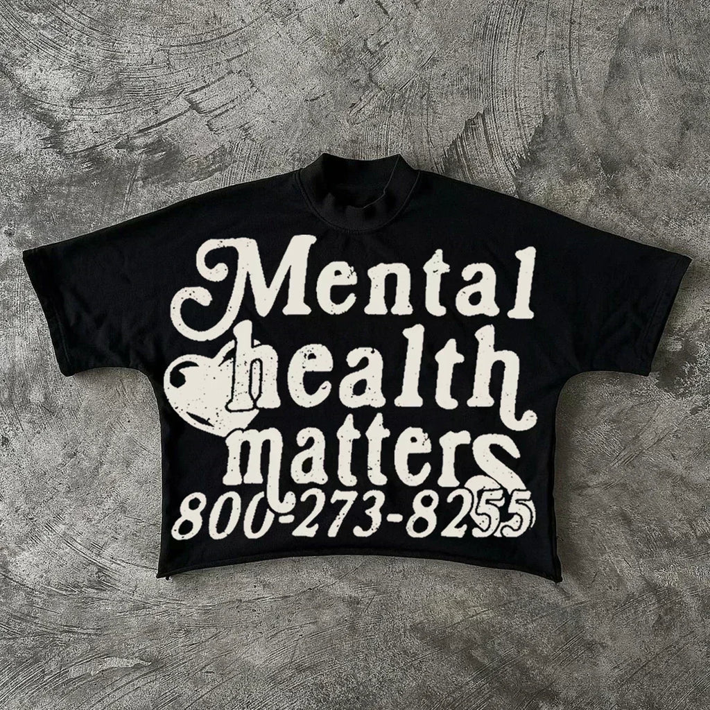 Harajuku Letter Graphic Oversized Tee