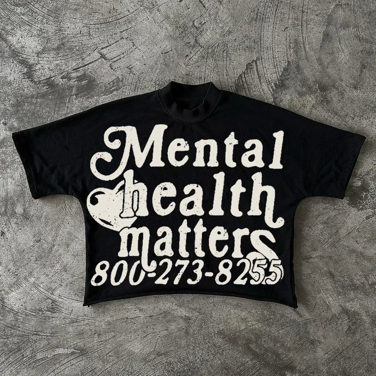 Harajuku Letter Graphic Oversized Tee