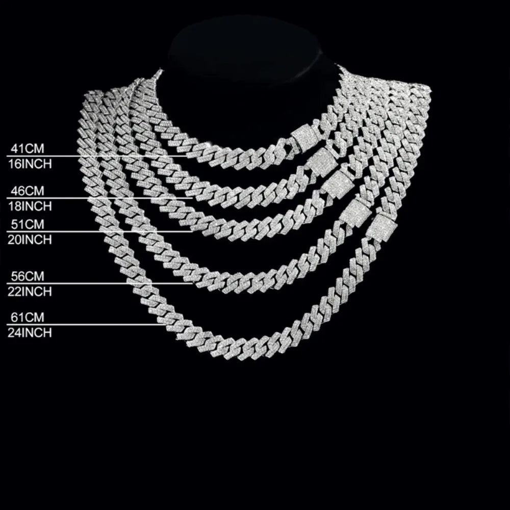 20-Inch Double-Drain Cuban (Edition Sparkling Diamond)