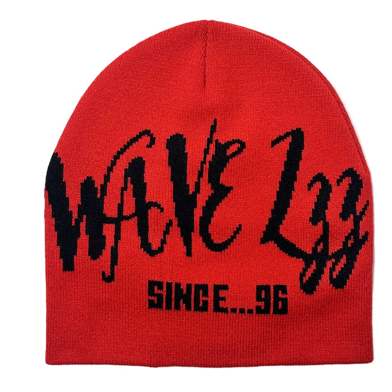 Star Pattern Knit Hat Jacquard Warm Beanies for Women Men Winter Autumn Outdoor Skullcap Skiing Hat Y2K Cold Hat Hip Hop Cycling