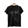 Cosh International Oversized Streetwear T-Shirt – 100% Cotton Graphic Puff Print Boxy Cropped Custom Screen Print Tee