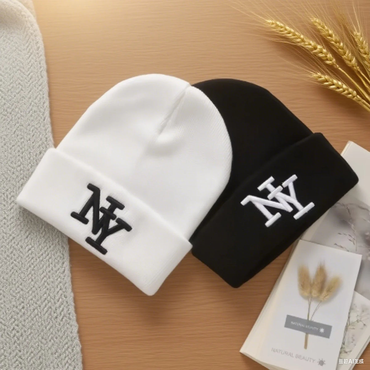1PC/ 2PCS  Winter beanies