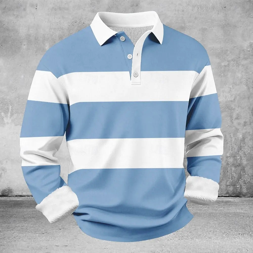 Men's Long Sleeve Rugby Shirt