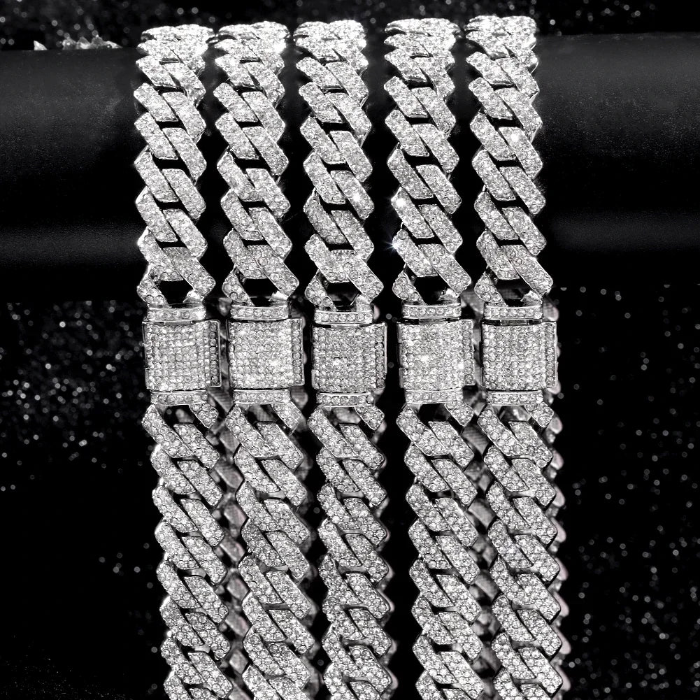 20-Inch Double-Drain Cuban (Edition Sparkling Diamond)