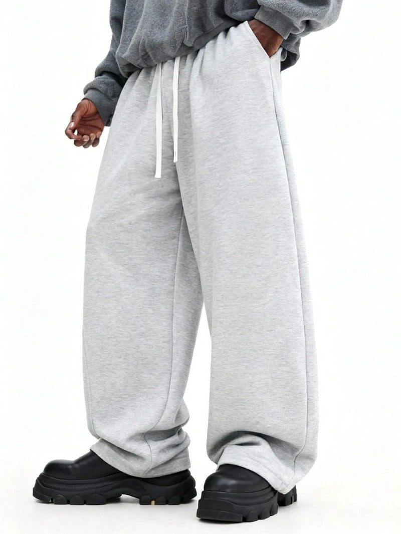 Men's Relaxed Drawstring Sweatpants Heather Joggers