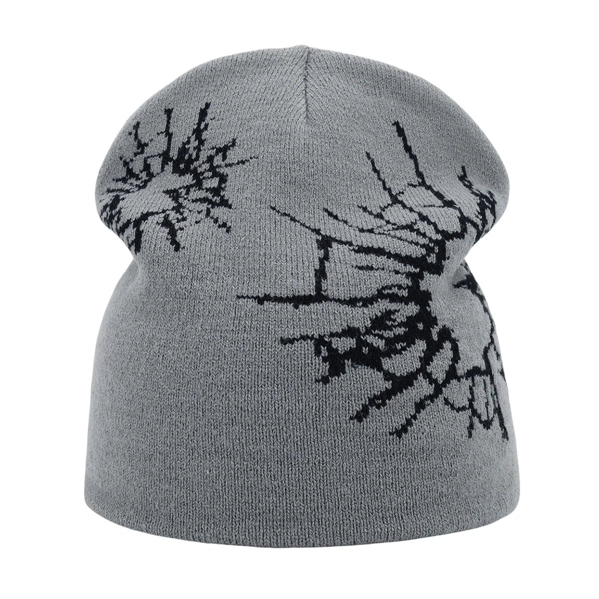 New Fashion Letter Autumn Winter Beanies for Women Men Outdoor Y2K Skullcap Warm Skiing Hat Cold Hat Hip Hop Cycling Knit Hat