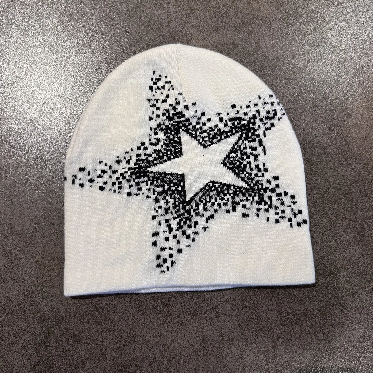 Star Pattern Knit Hat Jacquard Warm Beanies for Women Men Winter Autumn Outdoor Skullcap Skiing Hat Y2K Cold Hat Hip Hop Cycling