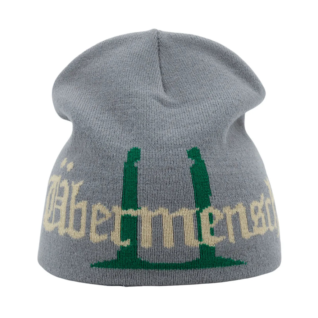 New Fashion Letter Autumn Winter Beanies for Women Men Outdoor Y2K Skullcap Warm Skiing Hat Cold Hat Hip Hop Cycling Knit Hat