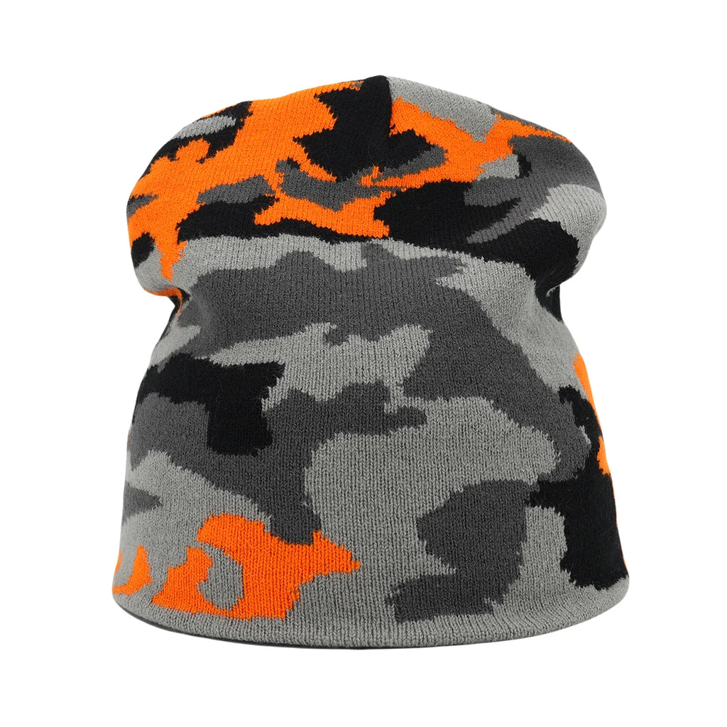 New Fashion Letter Autumn Winter Beanies for Women Men Outdoor Y2K Skullcap Warm Skiing Hat Cold Hat Hip Hop Cycling Knit Hat