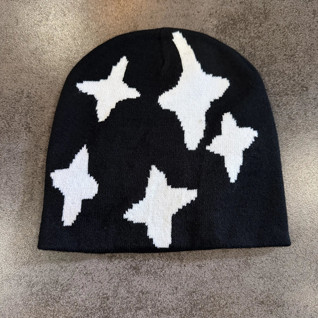 New Fashion Letter Autumn Winter Beanies for Women Men Outdoor Y2K Skullcap Warm Skiing Hat Cold Hat Hip Hop Cycling Knit Hat