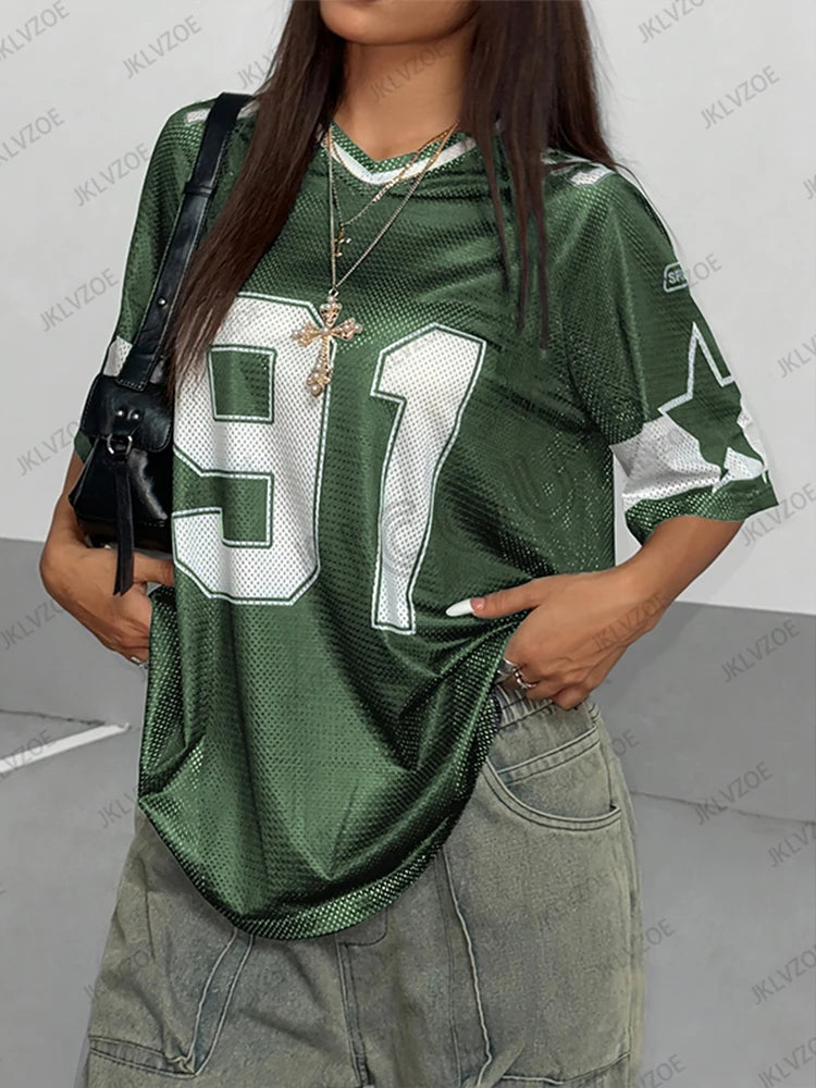 Oversized Football Jersey