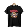 Cosh International Oversized Streetwear T-Shirt – 100% Cotton Graphic Puff Print Boxy Cropped Custom Screen Print Tee
