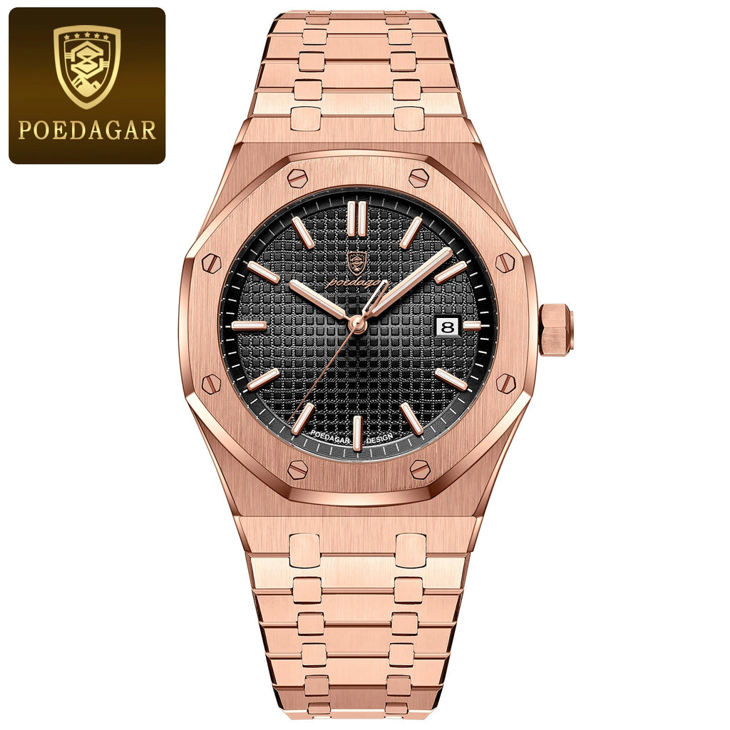 POEDAGAR Luxury Quartz watch