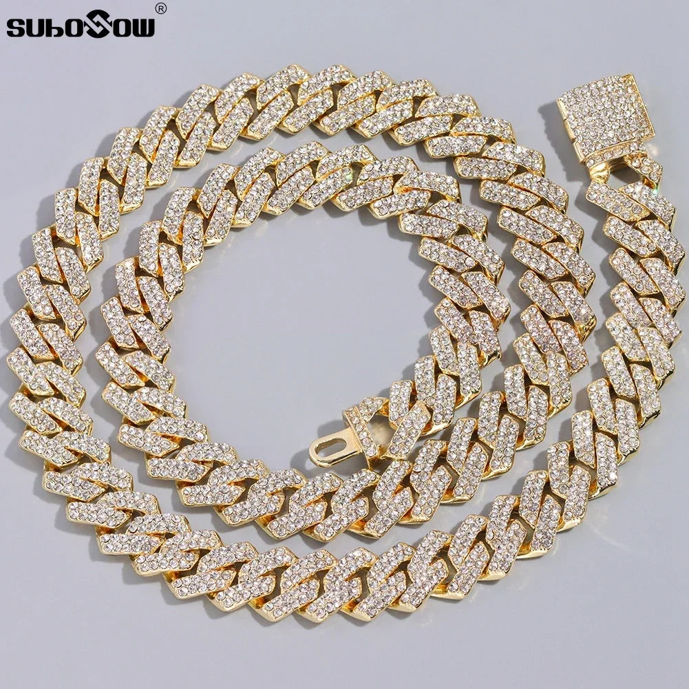 20-Inch Double-Drain Cuban (Edition Sparkling Diamond)