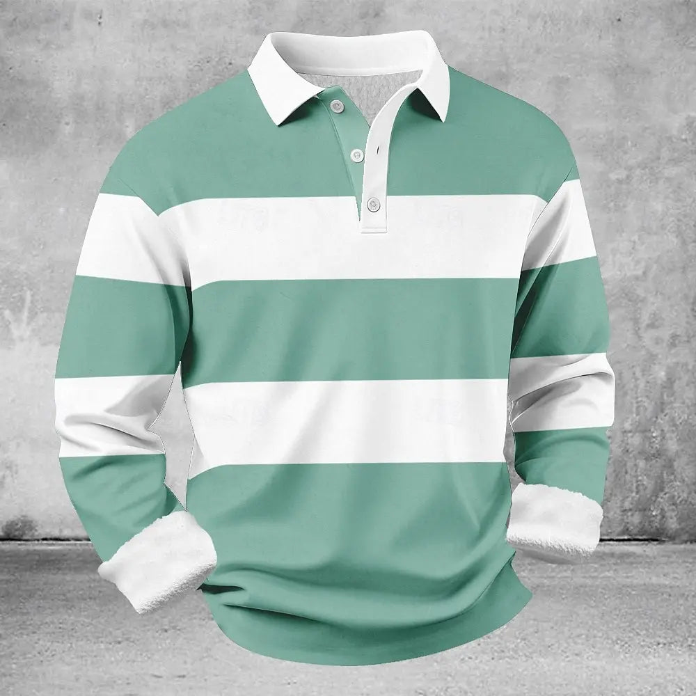 Men's Long Sleeve Rugby Shirt