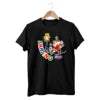 Cosh International Oversized Streetwear T-Shirt – 100% Cotton Graphic Puff Print Boxy Cropped Custom Screen Print Tee