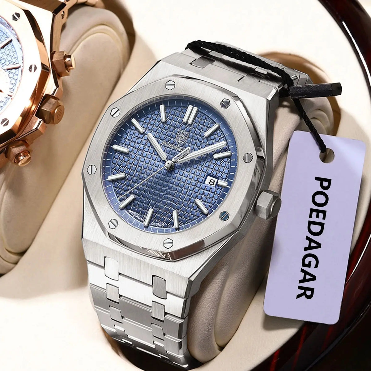 POEDAGAR Luxury Quartz watch