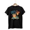Cosh International Oversized Streetwear T-Shirt – 100% Cotton Graphic Puff Print Boxy Cropped Custom Screen Print Tee
