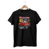 Cosh International Oversized Streetwear T-Shirt – 100% Cotton Graphic Puff Print Boxy Cropped Custom Screen Print Tee