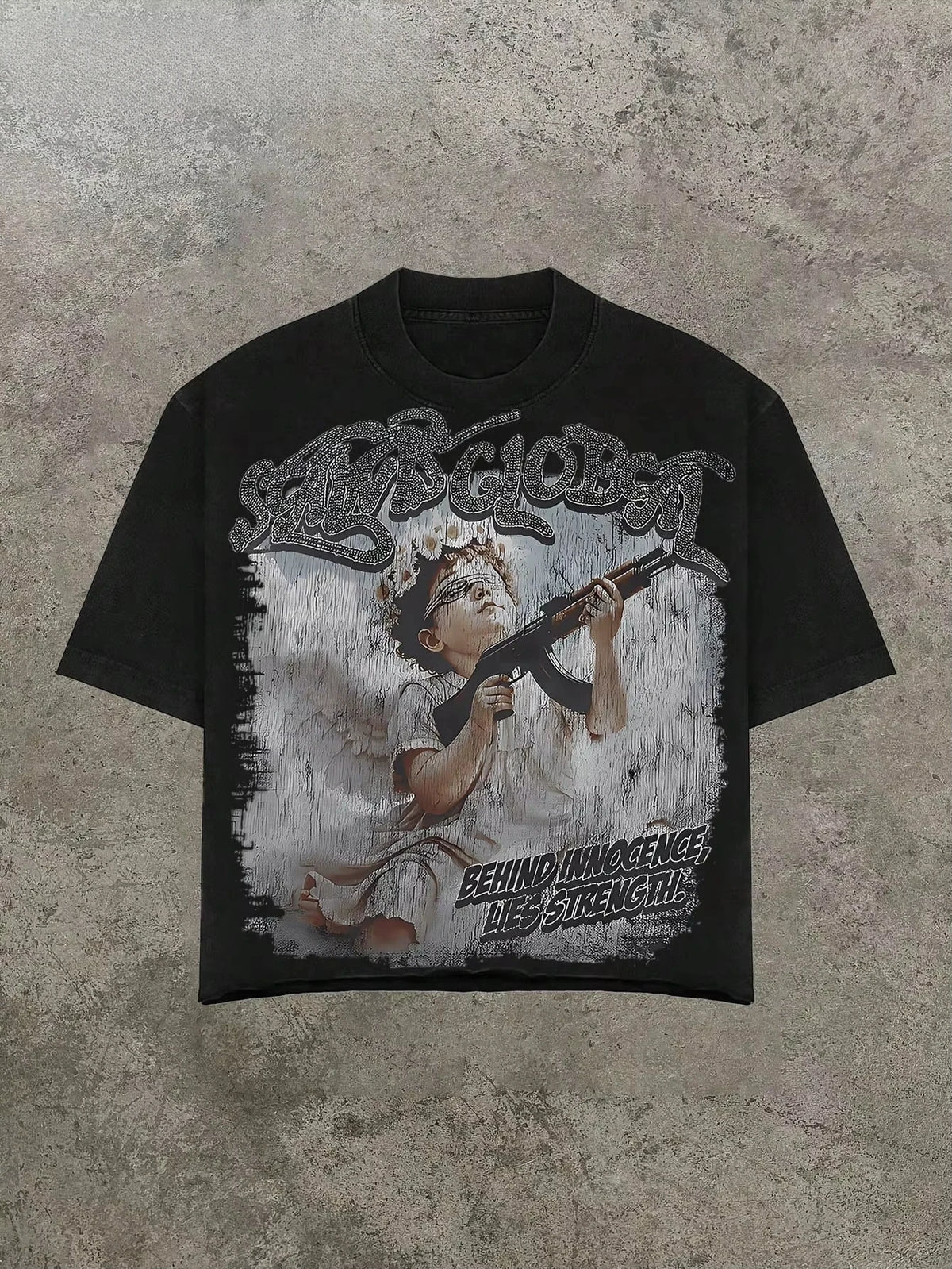 Valley & Dreams Retro Dark Style Y2k Street Trendy Brand T-Shirt Cotton Graphic Tee Men Women Summer Streetwear