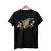 Cosh International Oversized Streetwear T-Shirt – 100% Cotton Graphic Puff Print Boxy Cropped Custom Screen Print Tee