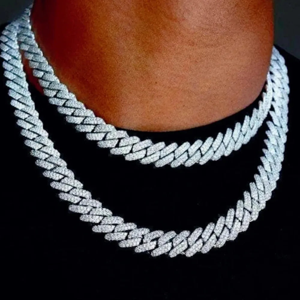20-Inch Double-Drain Cuban (Edition Sparkling Diamond)