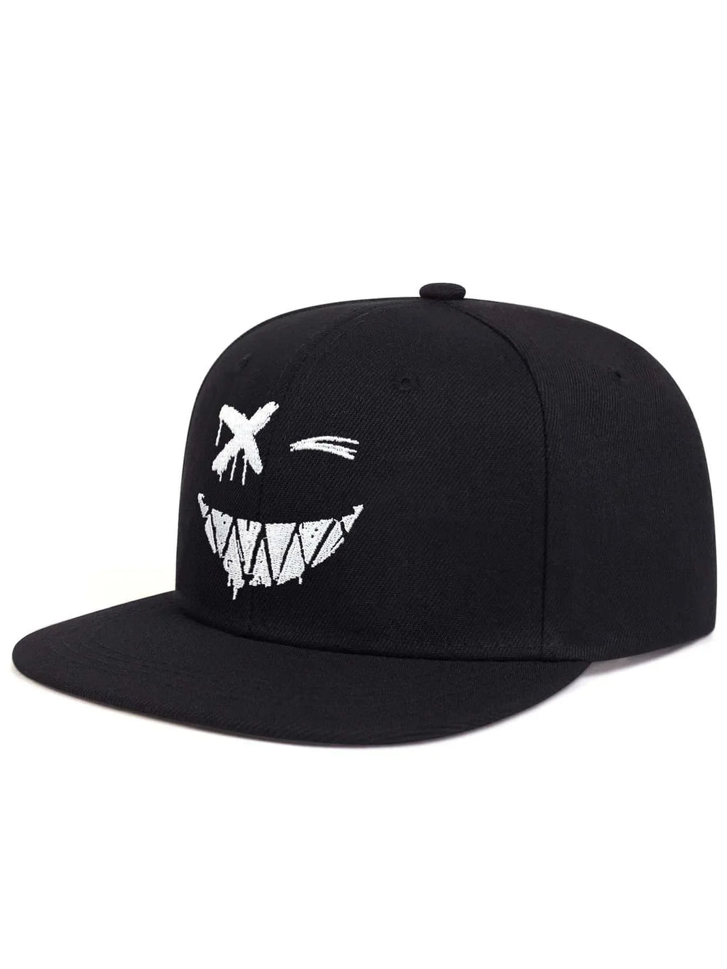 Youth Hip Hop Flat Brim Baseball Cap Outdoor Street Dance Hat for Men Fashion Snapback Adjustable Breathable Cotton